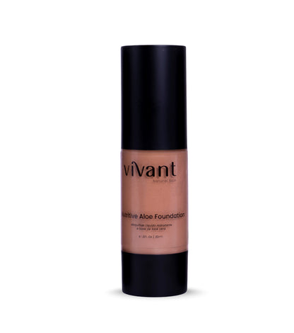 Nutritive Aloe Foundation/ Maquillaje Líquido Hidratante a base de Aloe Vera