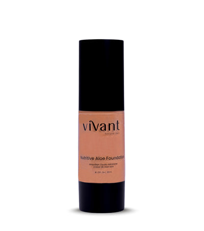 Nutritive Aloe Foundation/ Maquillaje Líquido Hidratante a base de Aloe Vera